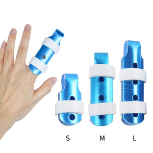 3-formaat Aluminium Vingerspalk Voor Vingerknokkelimmobilisatie Van Volwassenen En Kinderen Die Lijden Aan Pijnverstuikingen Stammen Artritis - Product Image 1