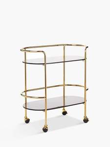 Carrito de servicio de lujo para hotel y restaurante carrito decorativo y elegante con rueda fácil de transportar artículo de decoración del hogar - Product Image 3