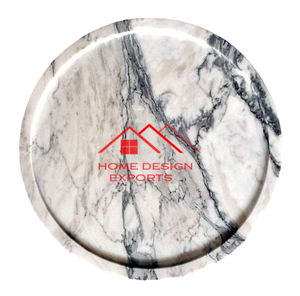 Venta caliente mármol italiano diseño moderno bebida servir bandeja de mármol para el hogar Bar Hotel y restaurante uso bandeja de mármol en - Product Image 1