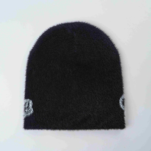 หมวกบีนนี่ถักสไตล์คนเมืองหมวกหัวกะโหลกบุขนแกะนุ่มอุ่นสบายยืดหยุ่นพอดีมีสไตล์กลางแจ้งอากาศหนาว - Product Image 5