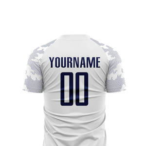 Camisetas de niños personalizadas de alta calidad, diseño de club amarillo azul, logotipo de sublimación, servicio OEM para ropa de fútbol de equipos de fútbol - Product Image 5