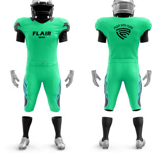 Ensemble de vêtements de sport pour hommes personnalisables de haute qualité maillot de rugby américain Vintage inhabituel respirant vêtements de football de rugby en gros - Product Image 2