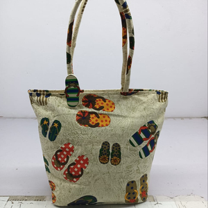 Nhà Máy Trực Tiếp Giá Chất Lượng Cao Thân Thiện Với Môi Vải In Của Phụ Nữ Tote Túi Cho Bãi Biển Sử Dụng Tất Cả Các Mùa Hè Mùa Thu Mùa Đông Mùa Xuân - Product Image 1