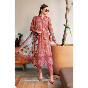 Colección Eid 2025 de Maria B, Salwar Kameez de Rayón, Choli de Georgette, Lehenga Choli, Vestido Pakistaní, Modelo Lehenga Saree - Product Image 1