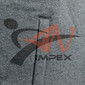 คุณภาพสูงที่กําหนดเองการพิมพ์โลโก้ผู้ชายซิป Hoodie วัสดุที่กําหนดเองยืดหยุ่นผู้ชายเสื้อสเวตเตอร์ Hoodie - Product Image 5