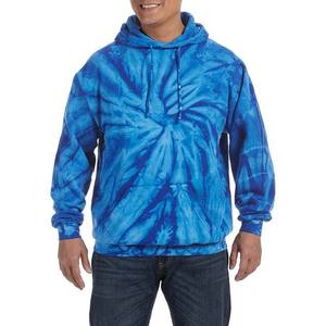 100% coton Streetwear fabricant de vêtements Vintage bleu sweats à capuche sweats logo personnalisé Vintage Sublimation imprimé basiques - Product Image 6