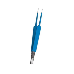 Pince bipolaire électrique McPherson réutilisable, bleue, en acier inoxydable antiadhésif, instrument chirurgical pour la chirurgie et l'hémostase - Product Image 4