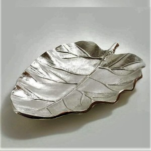 ถาดโลหะใส่ใบไม้แบบโบราณสำหรับเสิร์ฟในบ้านและโรงแรม - Product Image 3