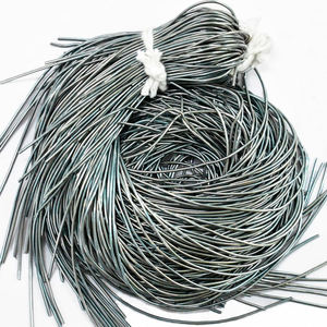 High Quality Silver Embroidered Jewelry Badges Smooth Purl Crafting Dress Embroidered Thread Handmade Decorative Home <b>Textiles</b> - Product Image 4