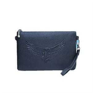 Cartera de Teléfono de Alta Calidad con Patrón de Cocodrilo, Bolso de Mano Tipo Clutch para Hombre, Cartera de Cuero Vacuno Genuino con Cremallera, Cartera de Cuero Genuino - Product Image 6