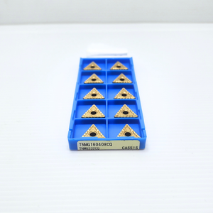 Inserto de torneado de carburo TNMG160408CQ CA515 de alta calidad Original forma de triángulo japonés 10 piezas - Product Image 4