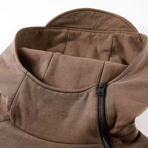 เสื้อฮู้ดผู้ชายดีไซน์ตามสั่งสไตล์แฟชั่นคุณภาพสูงกันน้ำตัดได้อย่างสมบูรณ์แบบหลากสี - Product Image 2