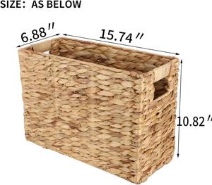 Natural Water Hyacinth <b>Storage</b> <b>Basket</b> Handmade <b>Storage</b> <b>Basket</b> Wholesale eco-friendly Made in Vietnam - Product Image 2