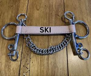 Haute Qualité Logo Personnalisé Pelham Bit En Acier Inoxydable Western Racing Équipement D'équitation Usine En Gros - Product Image 1