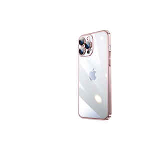 Étui de protection rigide de luxe Netzy pour iPhone 13 Pro - Série SAFA Riksos Or Rose Silicone Souple Élégant Logo Personnalisable - Product Image 1