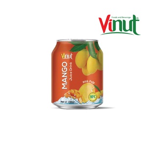 Bebida de Jugo de Fruta 100% Natural en Botella de 250 ml para VINUT Mango/Granada/Manzana/Fruta Mixta, Etiqueta Privada Gratuita, OEM, Venta al por Mayor, Vietnam - Product Image 2
