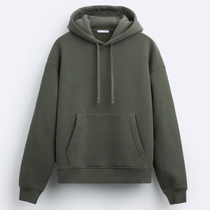 Sudadera con capucha de algodón personalizada para hombre, ropa de calle, sudadera de invierno, ajuste Regular, transpirable, antibolitas, estampado OEM - Product Image 1