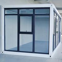 Maison Modulaire Micro Préfabriquée 20 pieds à Bas Prix en Gros, Conteneur de Stockage Compact Préfabriqué en Kit