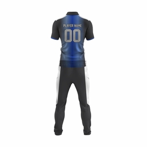 Latest New Sublimation Design Breathable 100% Polyester Cricket Jersey <b>Trouser</b> 2-Piece Set Professional Players Pakistani USA - Product Image 3