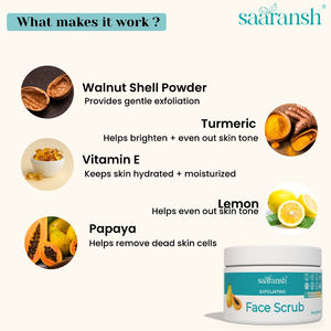 Gommage Visage Quotidien Saaransh pour une Exfoliation Douce et une Peau Éclatante à Prix de Gros - Product Image 4