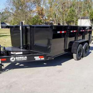 Remorque à benne basculante 7K essieux 7x14 composants de base de l'engrenage Remorque de tracteur - Product Image 1