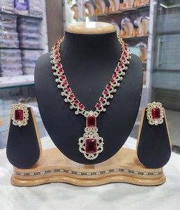 Beautiful Stunning Cubic Zircon <b>Crystal</b> Dangle Drop Bridal Wedding Necklace <b>Earrings</b> Party Jewelry Sets With <b>Earrings</b> for Women - Product Image 3