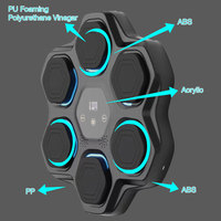 ODM Professionnel Machine de boxe musicale murale One-Punch, Entraîneur musical de cible pour salle de sport, Équipement de fitness électronique coloré pour la maison, pour adultes