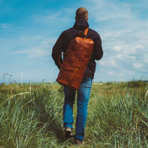 Bolsa de gimnasio de lona de cuero genuino vintage al por mayor, bolsa de viaje de hombro hecha a mano de gran capacidad con cremallera, bolsa de gimnasio de entrenamiento Premium - Product Image 3