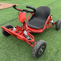 Kart à pédales tout-terrain pour adultes, best-seller, avec transmission par chaîne, moteur 2 temps, 35 km/h