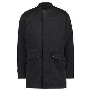 Urban Yamaha Scooter Long <b>Jacket</b> with <b>Mandarin</b> <b>Collar</b> for Autumn Seasons - Product Image 1