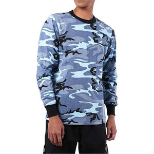 Custom Outdoor Camo Print <b>Long</b> <b>Sleeve</b> Hunting <b>T</b> <b>Shirt</b> Custom Logo Short <b>Sleeve</b> Regular Camo <b>T</b> <b>Shirt</b> made by <b>Dress</b> Sports - Product Image 1