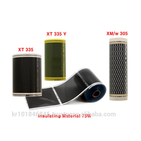 Bon produit en Corée Film chauffant Chauffage au sol infrarouge Chauffage économique Facile à installer Système de chauffage semi-permanent