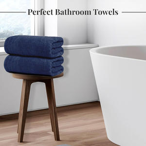 Juego de toallas de baño de algodón, toallas suaves absorbentes de secado rápido para Hotel, Hogar, baño, Spa, gimnasio, toalla de mano de lujo para la cara, uso al por mayor - Product Image 6