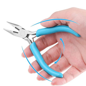 High Quality 3pcs Stainless Steel Jewelry <b>Making</b> Pliers <b>Kit</b> Needle Nose Chain Nose Nose Pliers Wire Cutter MOQ 10 Pcs Pentax - Product Image 6