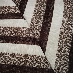 Peso pesado Premium Jacquard 100% poliéster sofá muebles tela hilo teñido comercial a granel tapicería comprimida buena - Product Image 1