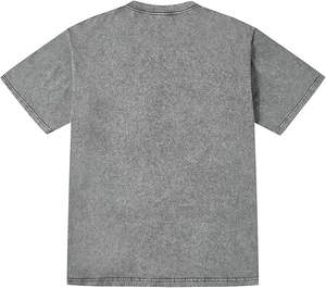 Venta al por mayor 100% algodón hombres Casual Oversize camisetas de manga corta impresión personalizada camisetas gráficas camisetas en blanco - Product Image 2