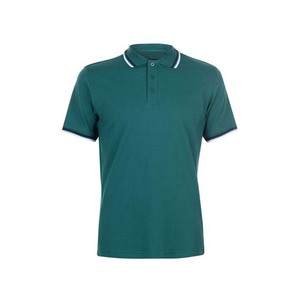 100% poliéster algodón liso para hombre Polo camisetas con logotipo personalizado bordado impreso hombres Polo diseño OEM 2025 nuevas llegadas - Product Image 2