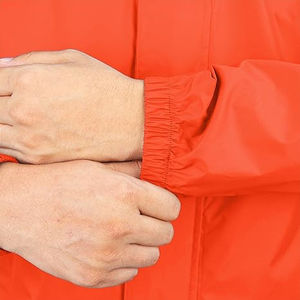 Veste coupe-vent matelassée personnalisée en gros, veste d'hiver pour homme avec fermeture éclair latérale et poches, imperméable, veste coupe-vent - Product Image 4