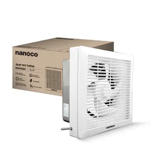 NANOCO VENTILATING FAN - WALL MOUNT TYPE 16W - Air volume 252 m3/h - Model NWV1520 - Top 1 supplier in Vietnam