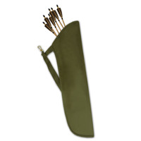 ESHALZ IMPEX Porte-flèches dorsal pour tir à l'arc en Cordura 600D, plusieurs couleurs, pour arc classique et chasse