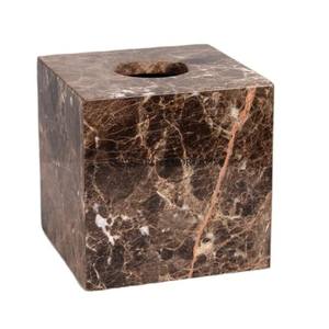 Boîte de rangement de mouchoirs de table de forme carrée de qualité supérieure distributeur de mouchoirs de stockage classique pour la maison et la cuisine pour la fête de mariage - Product Image 1