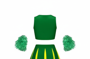 Conjuntos de Animadora de Tallas Grandes a la Moda, Diseños Únicos de Sublimación, Detalles de Pedrería, Precios Directos de Fábrica de Fabricante Popular - Product Image 4