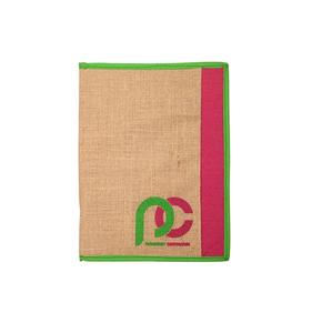 Carpeta de archivos de yute hecha a mano elegante y ecológica bellamente diseñada para el mejor precio de la India - Product Image 3