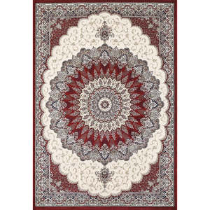 Alfombra turca de lujo hecha a máquina Laila D.Red Premium para sala de estar del fabricante de Gaziantep - Product Image 1