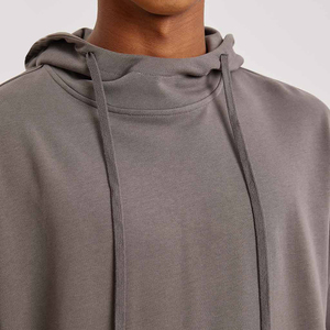 Sudadera con capucha de algodón de talla grande para hombre, ropa deportiva para entrenamiento, sudadera-Sudaderas y sudaderas para hombre - Product Image 5