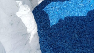 Résine HDPE granulaire bleue de qualité pour moulage par injection, haute résistance aux chocs, qualité pour tuyauterie - Product Image 3