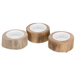 Wooden tabletop votive <b>holder</b> indoor & outdoor <b>tealight</b> candle <b>holder</b> home hotel office wedding party decoration wholesale - Product Image 1