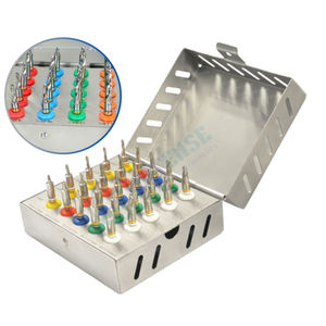 Juego de Brocas Cónicas de Acero Inoxidable para Implantes Dentales, 25 Piezas, Herramientas Quirúrgicas con Tope para Procedimientos de Implantes Óseos - Product Image 3