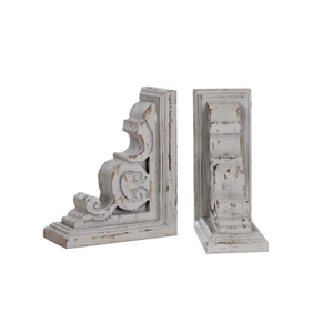 Premium Quality Vintage Natural Wood <b>Book</b> Organizer Bookends Premium Quality Metal Home Decor Table Top <b>Book</b> <b>End</b>/<b>Book</b> Holder - Product Image 3