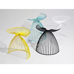 Taburete de Metal de Hierro Multicolor con Diseño de Ángel, Estilo Vintage Ecológico para Decoración del Hogar, Dormitorio, Sala de Estar, Otomana, Herramientas - Product Image 1